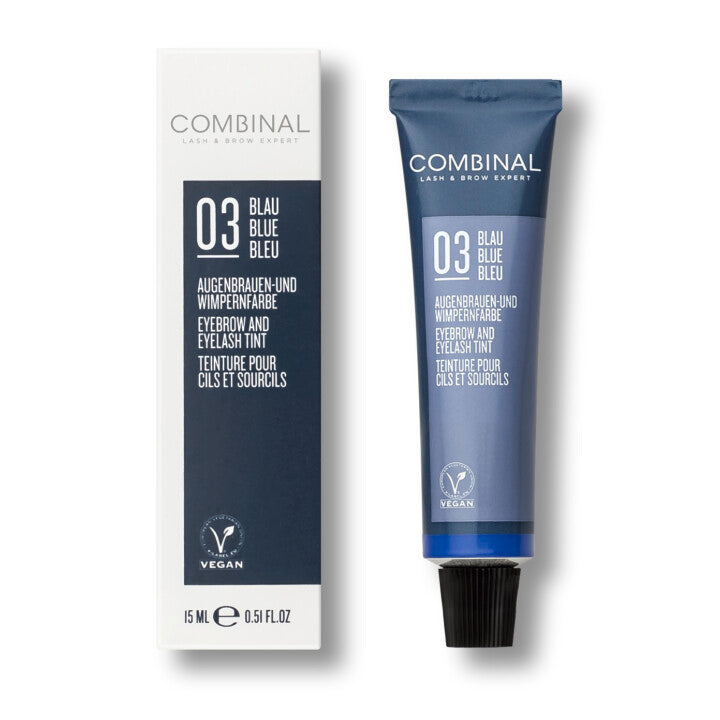 COMBINAL Augenbrauen- und Wimpern-Farbe BLAU