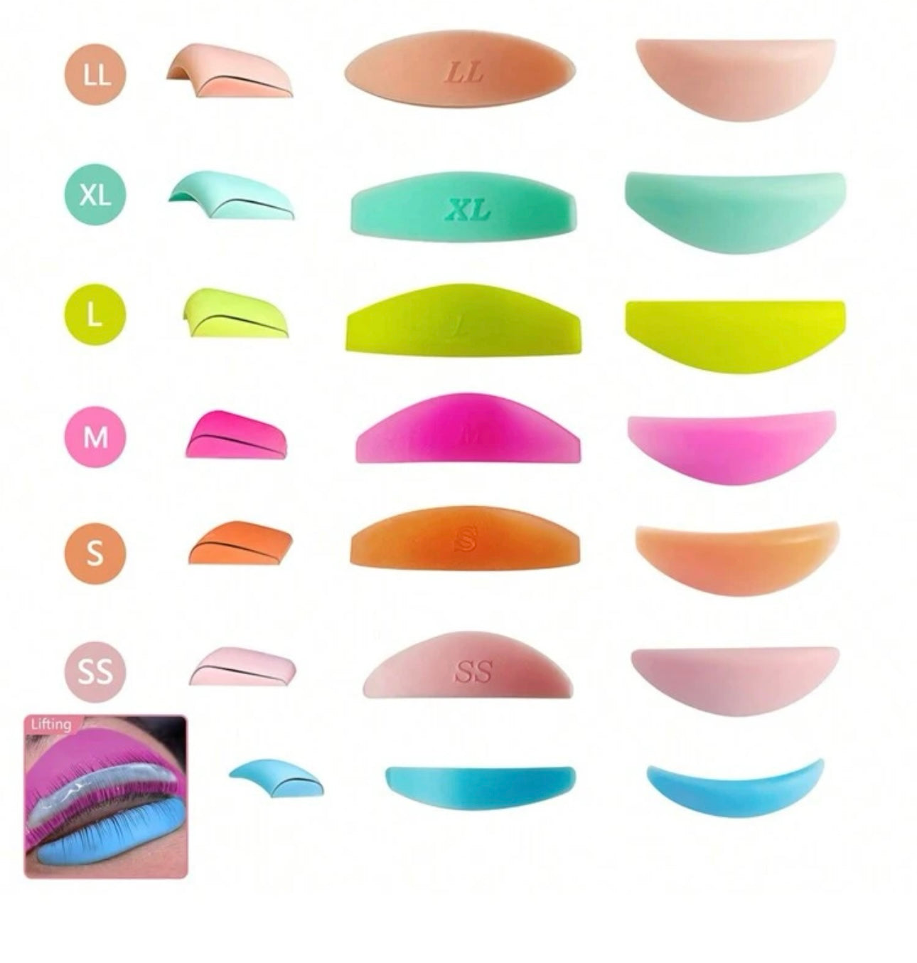 Lashlift Forms WOW Effekt