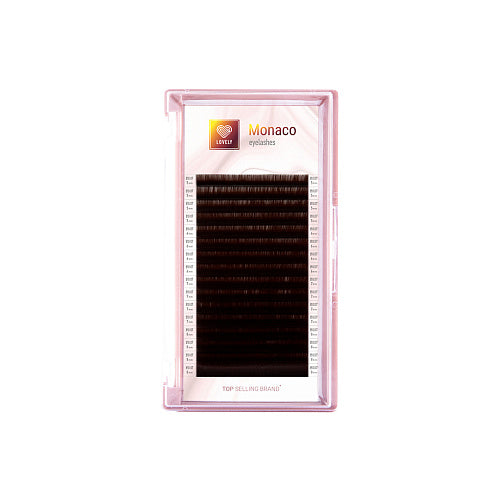 LOVELY BROWN VOLUME LASHES 0,07 D/ L