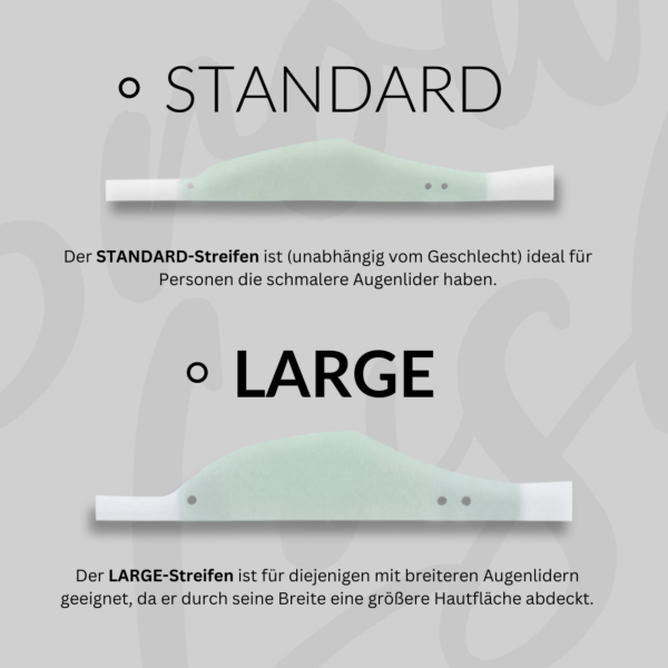 Augenbrauen Wachsstreifen Standard