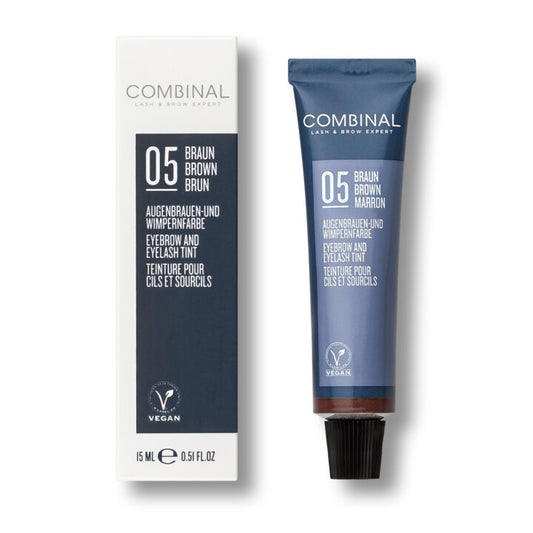 COMBINAL Augenbrauen- und Wimpern-Farbe  BRAUN