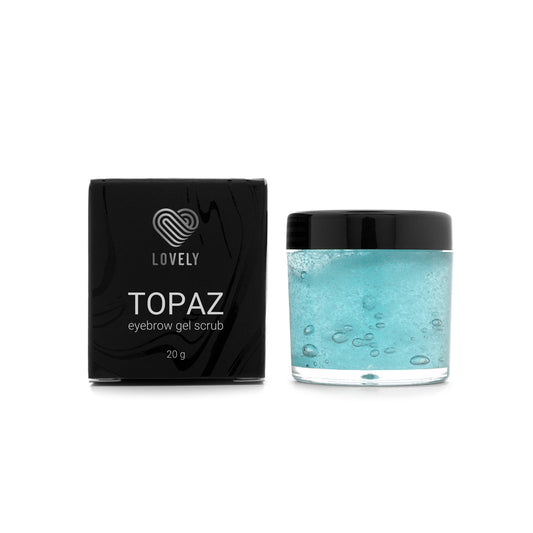 AUGENBRAUEN GEL SCRUB Topaz Lovely, 20 g