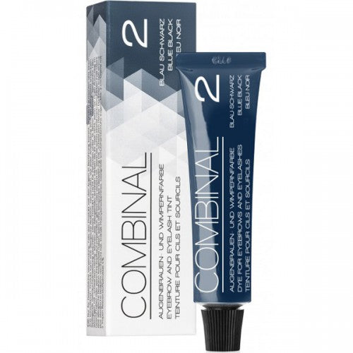 COMBINAL Augenbrauen- und Wimpern-Farbe  BLAU-SCHWARZ