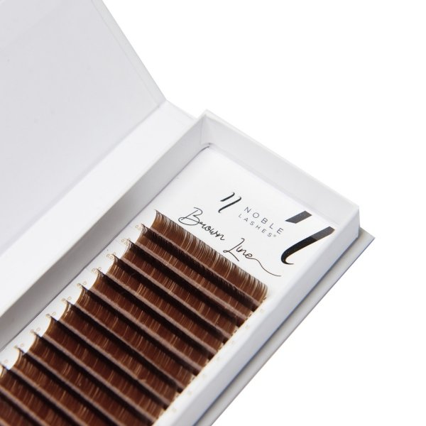 NOBLE BROWN LASHES 0,05 D brown