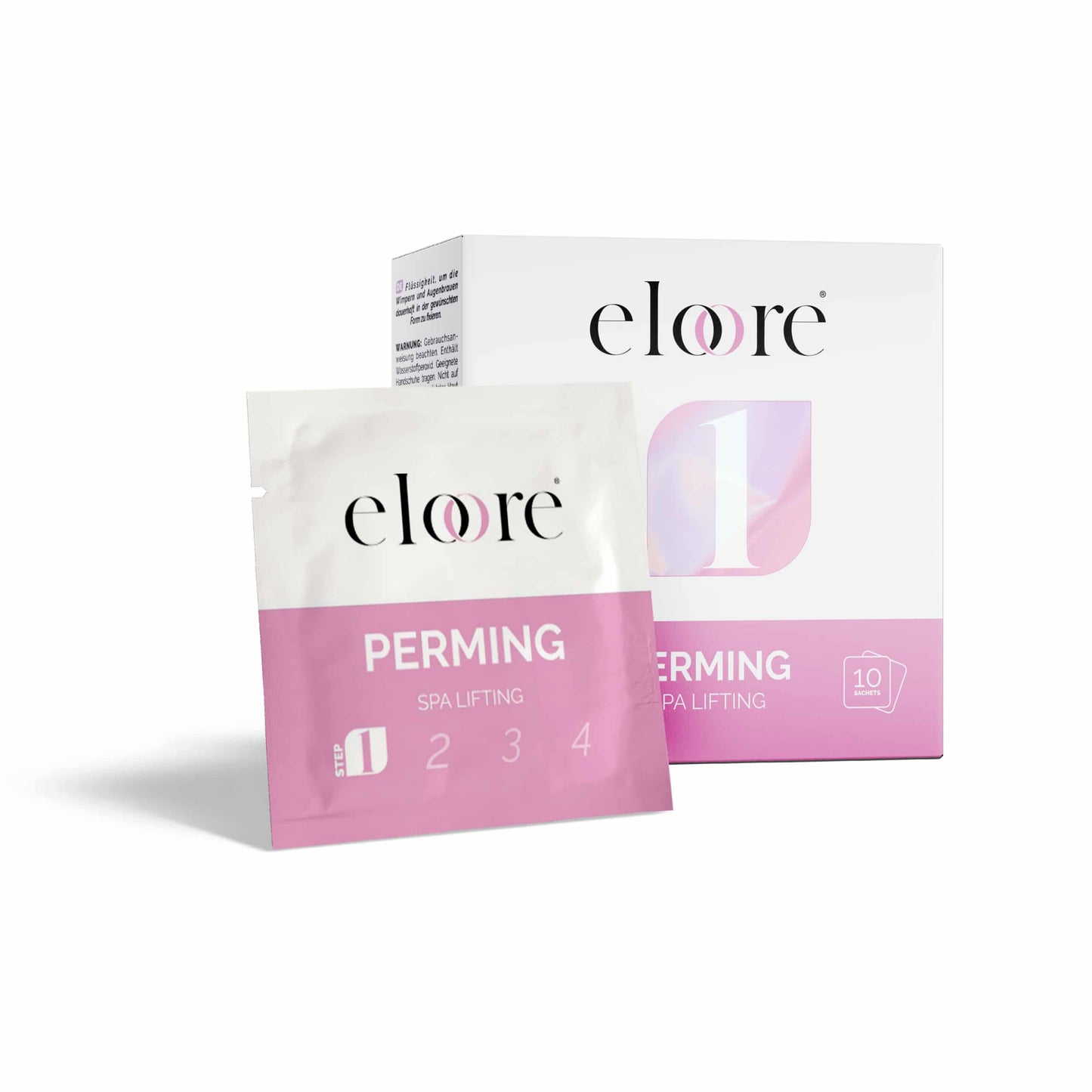 eloore® Sachets 10 x 2ml PERMING LOTION – Cysteamine Lash & Brow Lifting 10er Pack